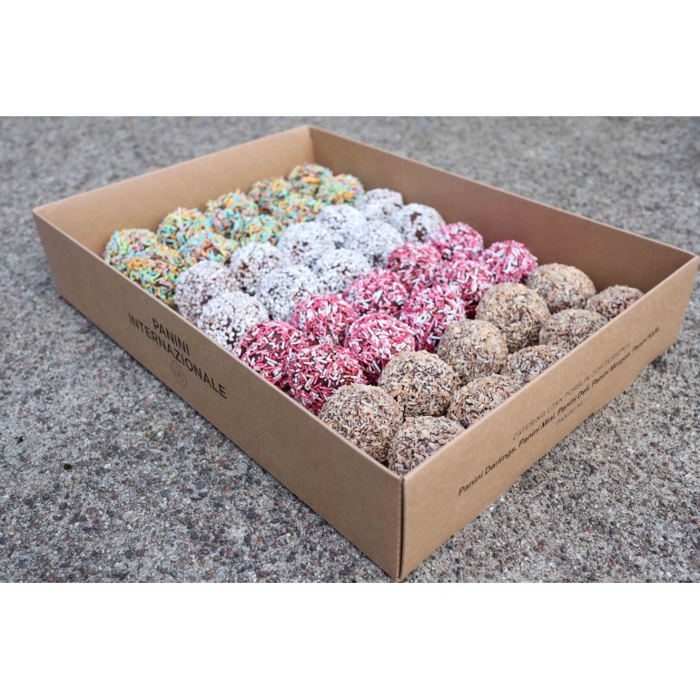 Chokladbollar olika smaker