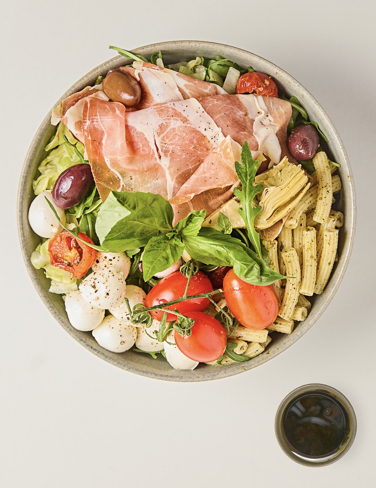Pastasallad Prosciutto / Mozzarella | Panini Internazionale